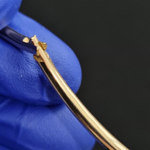 18k gold bangle - Nail cuff bangle - Pics part 1 - Picture 13 of 16